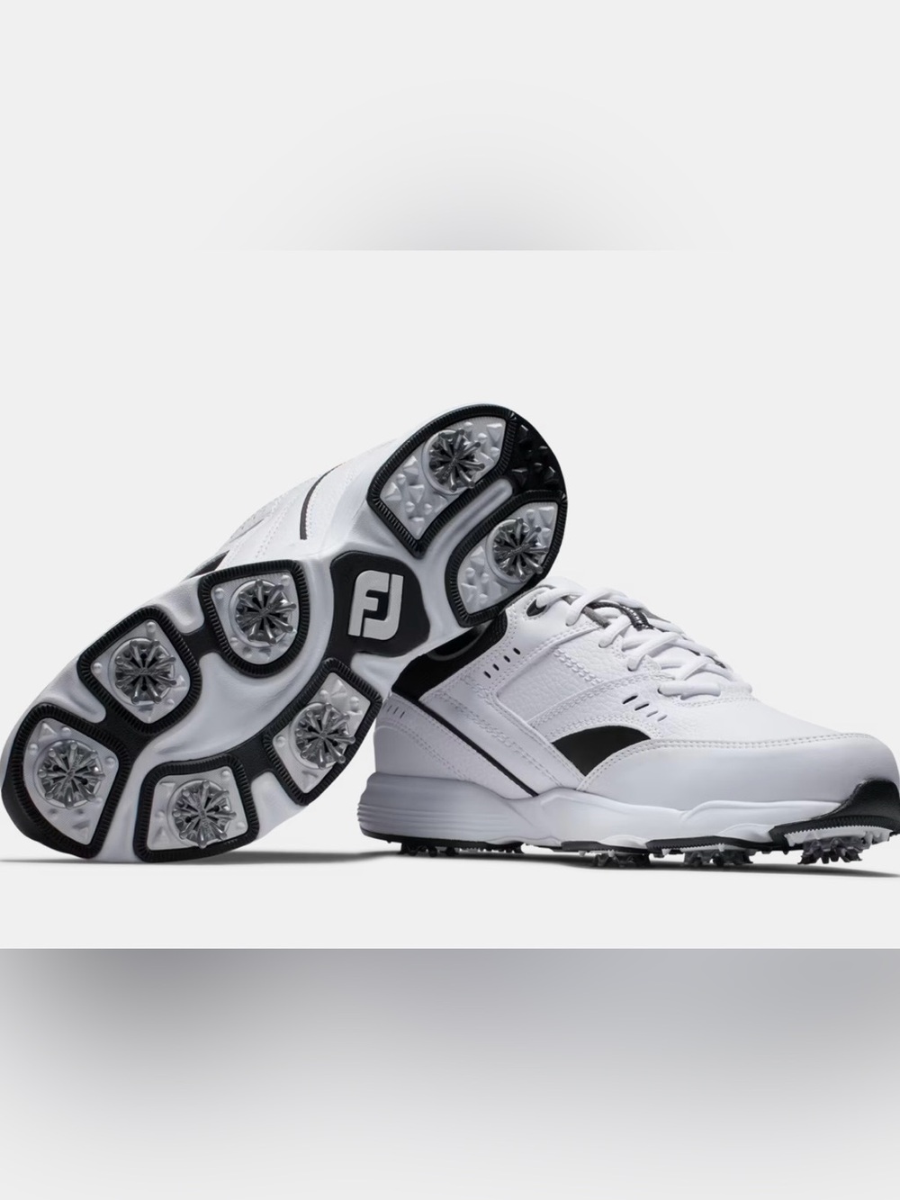 FootJoy White and Black Men's Golf Shoes Size 8.5 W
